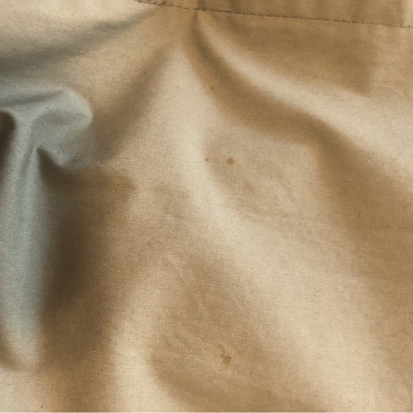 London Fog Mens XL Reg Olive Green Zip Up Bomber jacket zip in wool liner - Picture 11 of 11